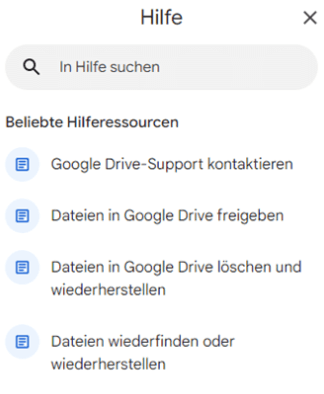 google drive gelöschte dateien wiederherstellen kontakt