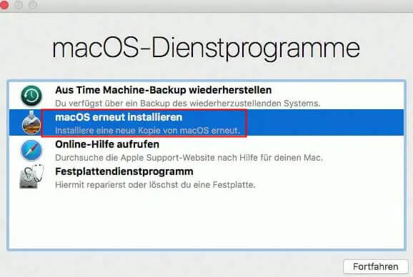 clean my mac stürzt immer ab neuinstallation