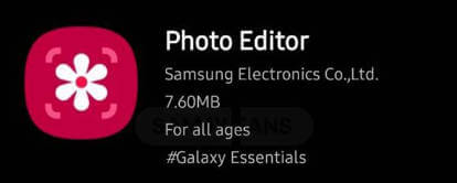 samsung photo editor