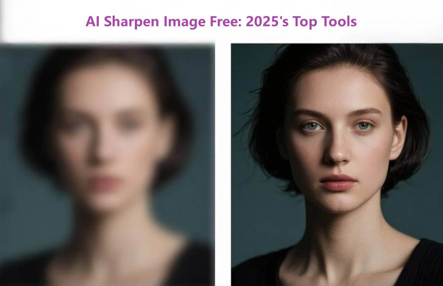 AI Sharpen image Free