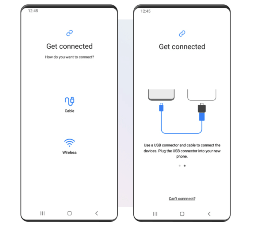   retrieve call history on Samsung via smart switch