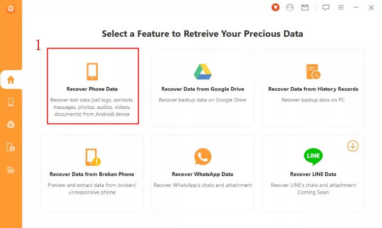 anyrecover for andriod recover phone data
