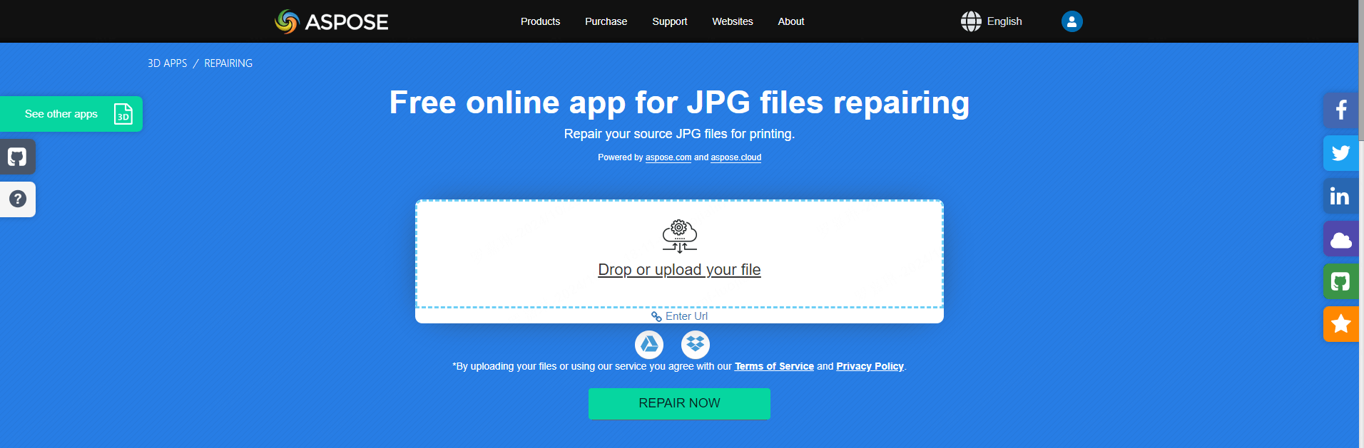 aspose jpg repair tool