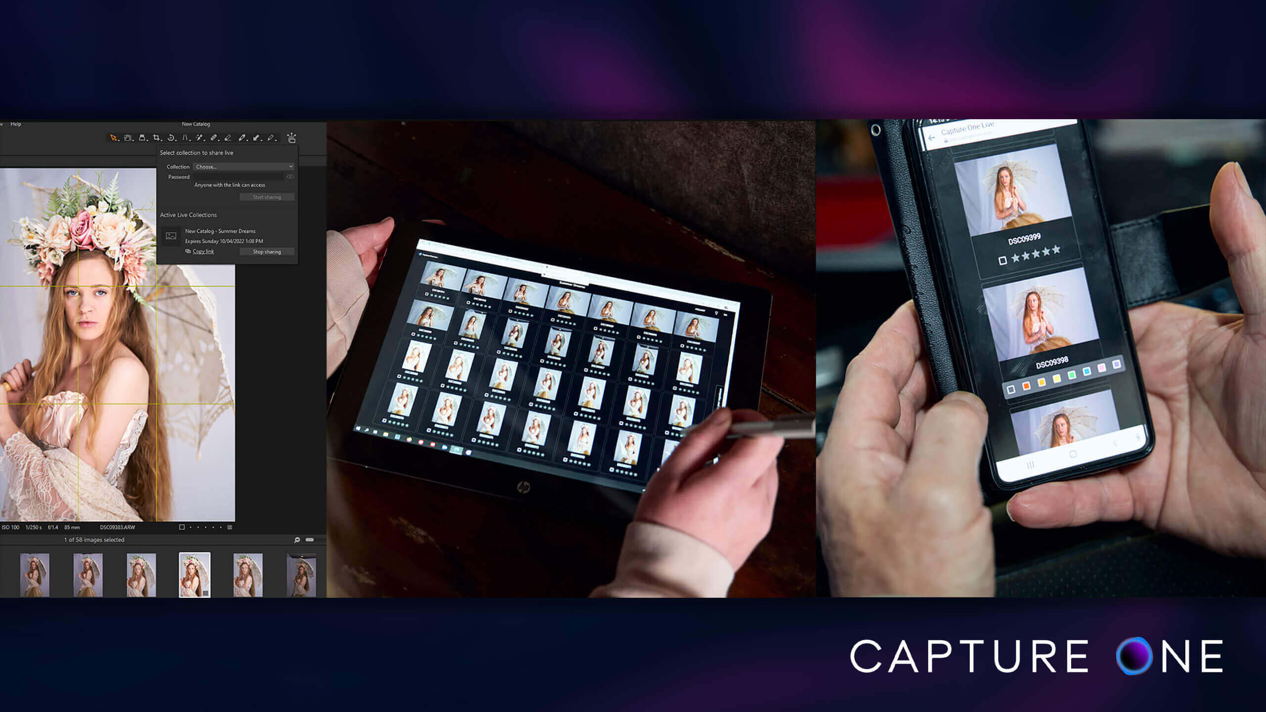  interface of capture one