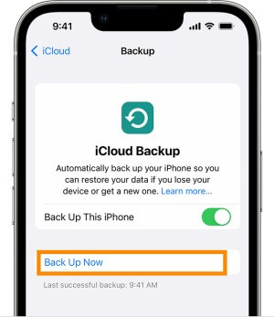 include LINE chat in entire iPhone backup to iCloud