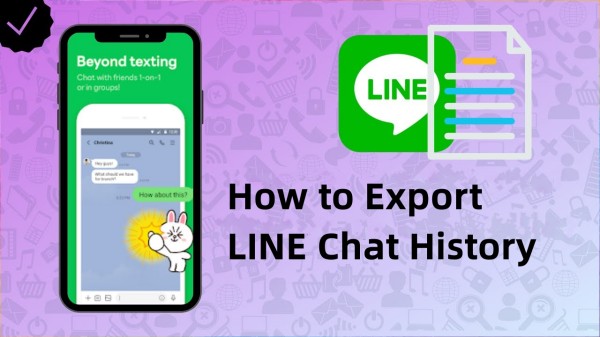 export LINE chat history
