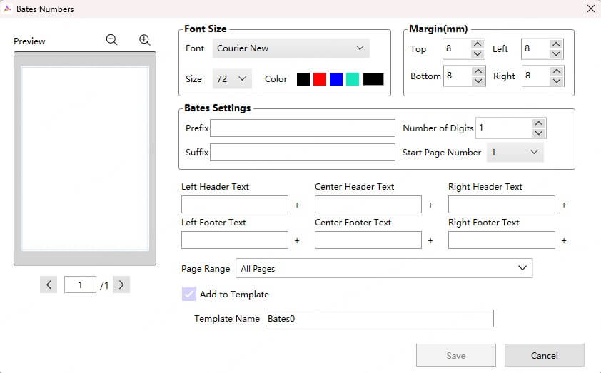 configure settings in pdfull