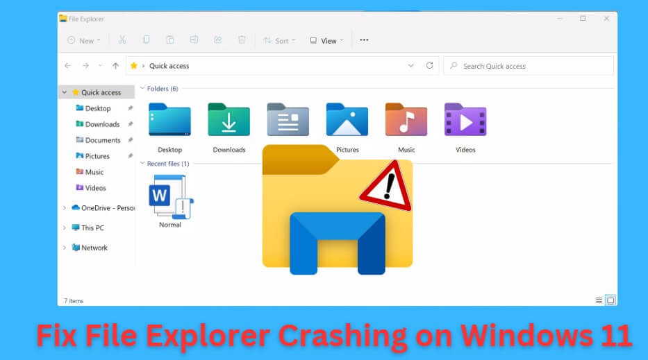 file explorer crashing windows 11