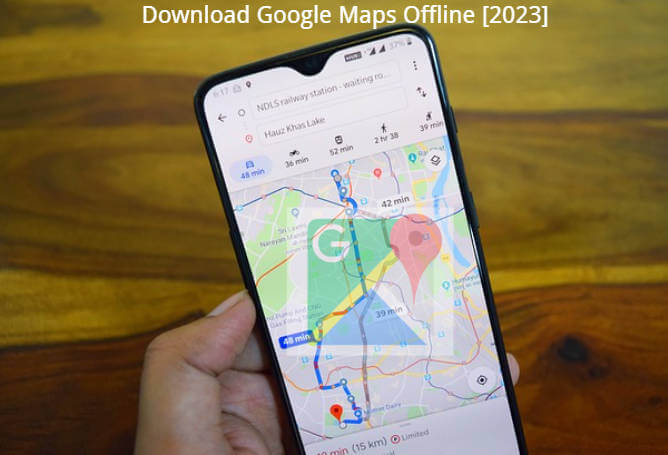 interface of google map download