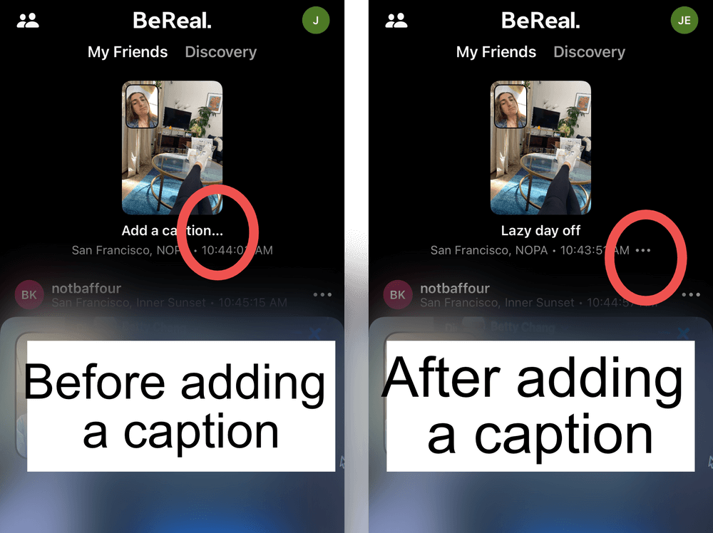 how to delete bereal post
