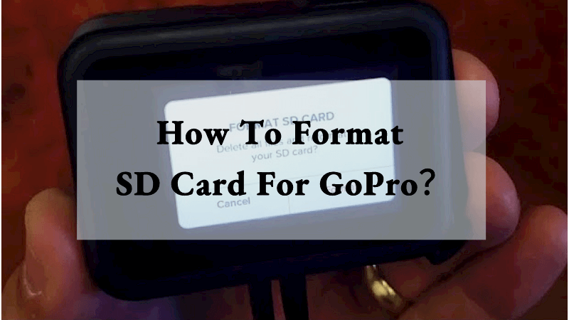 gopro sd card format