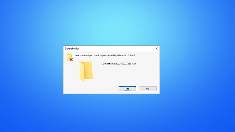 Delete files store securely windows