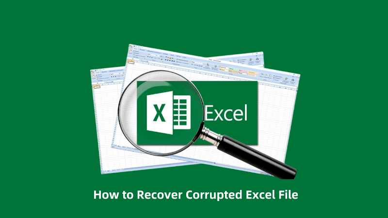 how to recover corrupted excel file