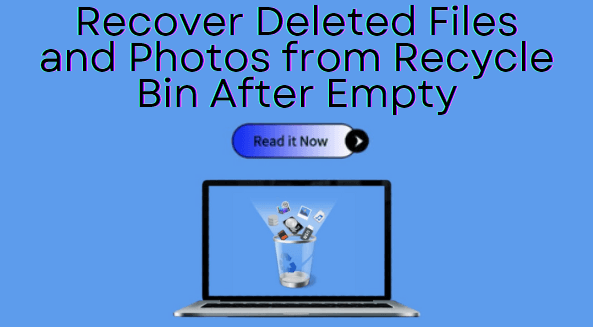 how to recover deleted files from recycle bin after empty guide cover