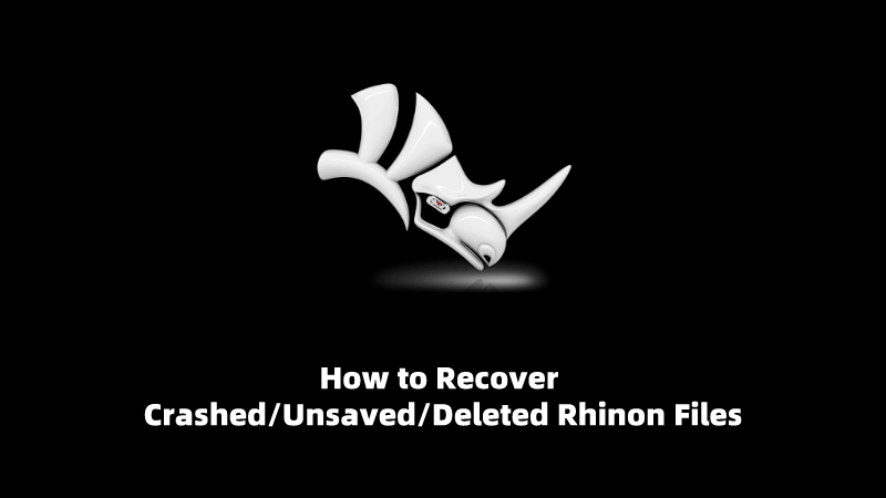 how to recover unsaved rhino files