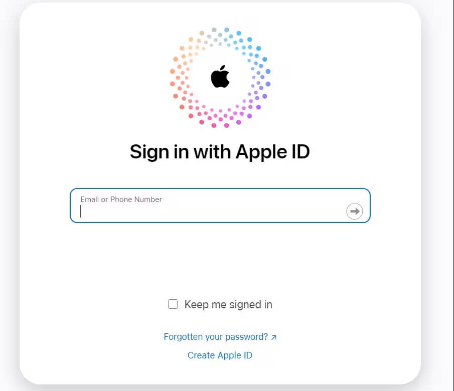 log in to icloud