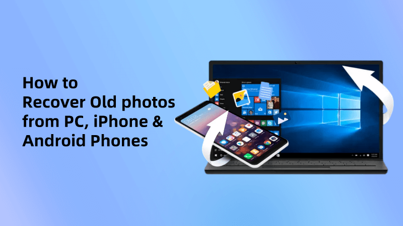 how to retrieve photos from old phone