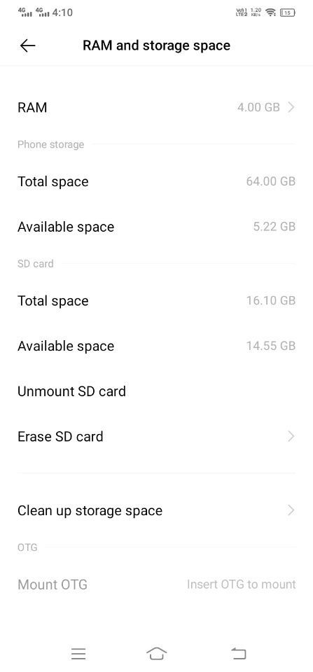unmount sd card android