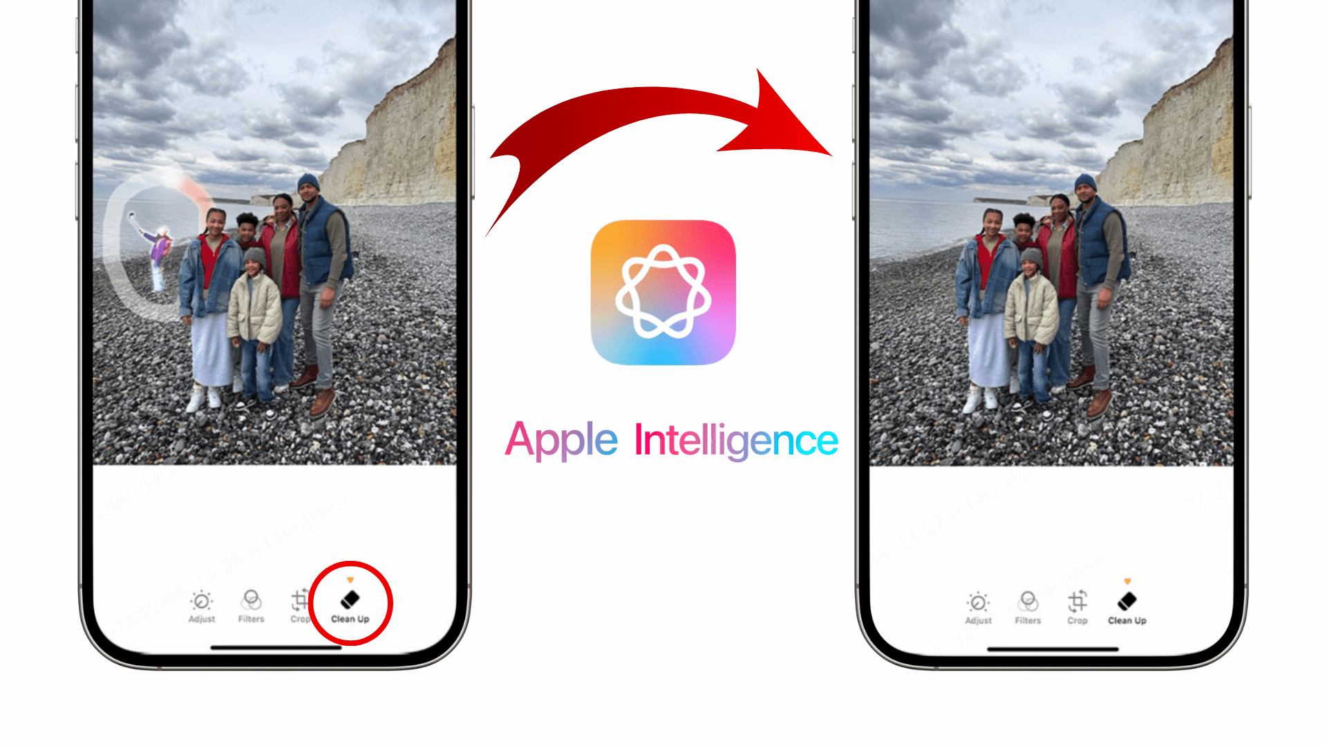 ios 18 ai features photo remove background