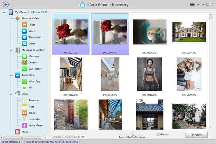 icare data recovery guide preview and recover data