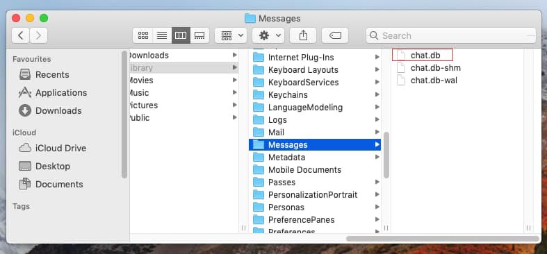 retrieve deleted message on mac
