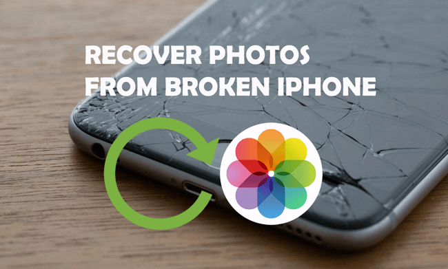 recover photos from broken iphone