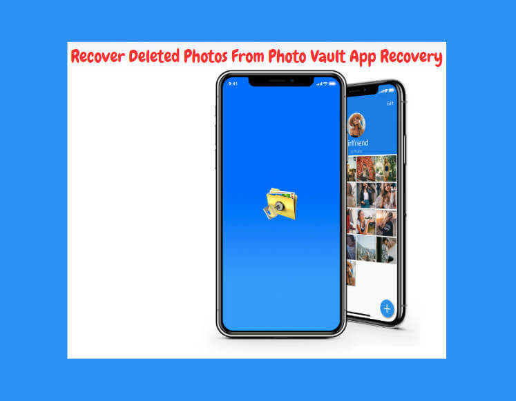 interface of  recover deleted photos from vault app