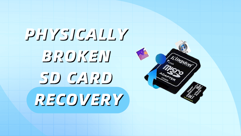 physically broken micro sd card recovery