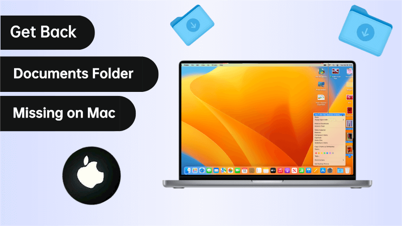 get back documents folder mac