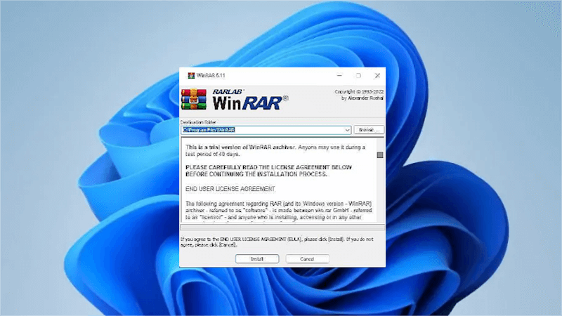 repair zip file with winrar 1