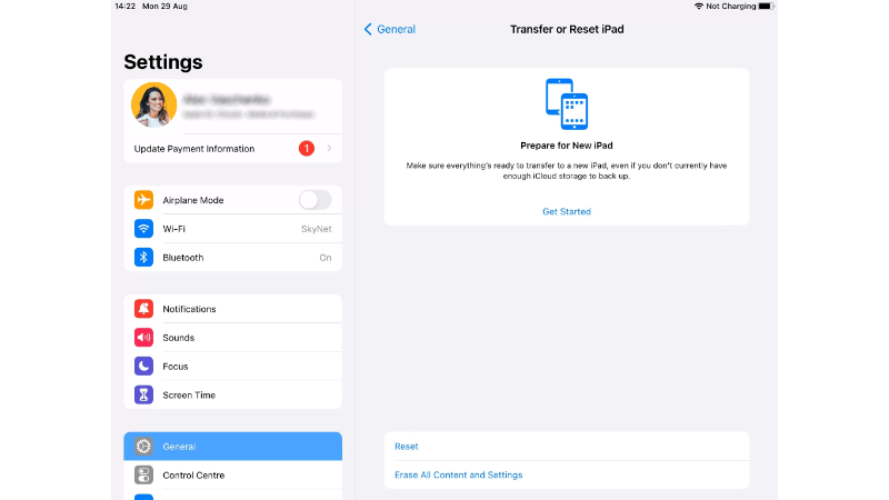 restore ipad photo from icloud