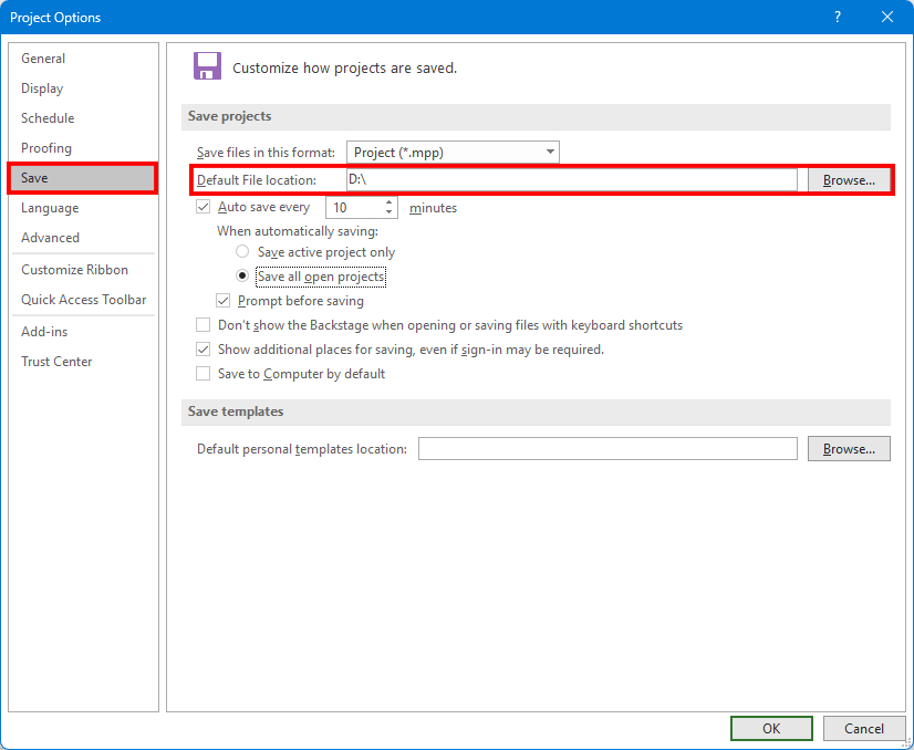 Wiederherstellung von MS-Word-Dokumenten mithilfe der Autospeicherfunktion