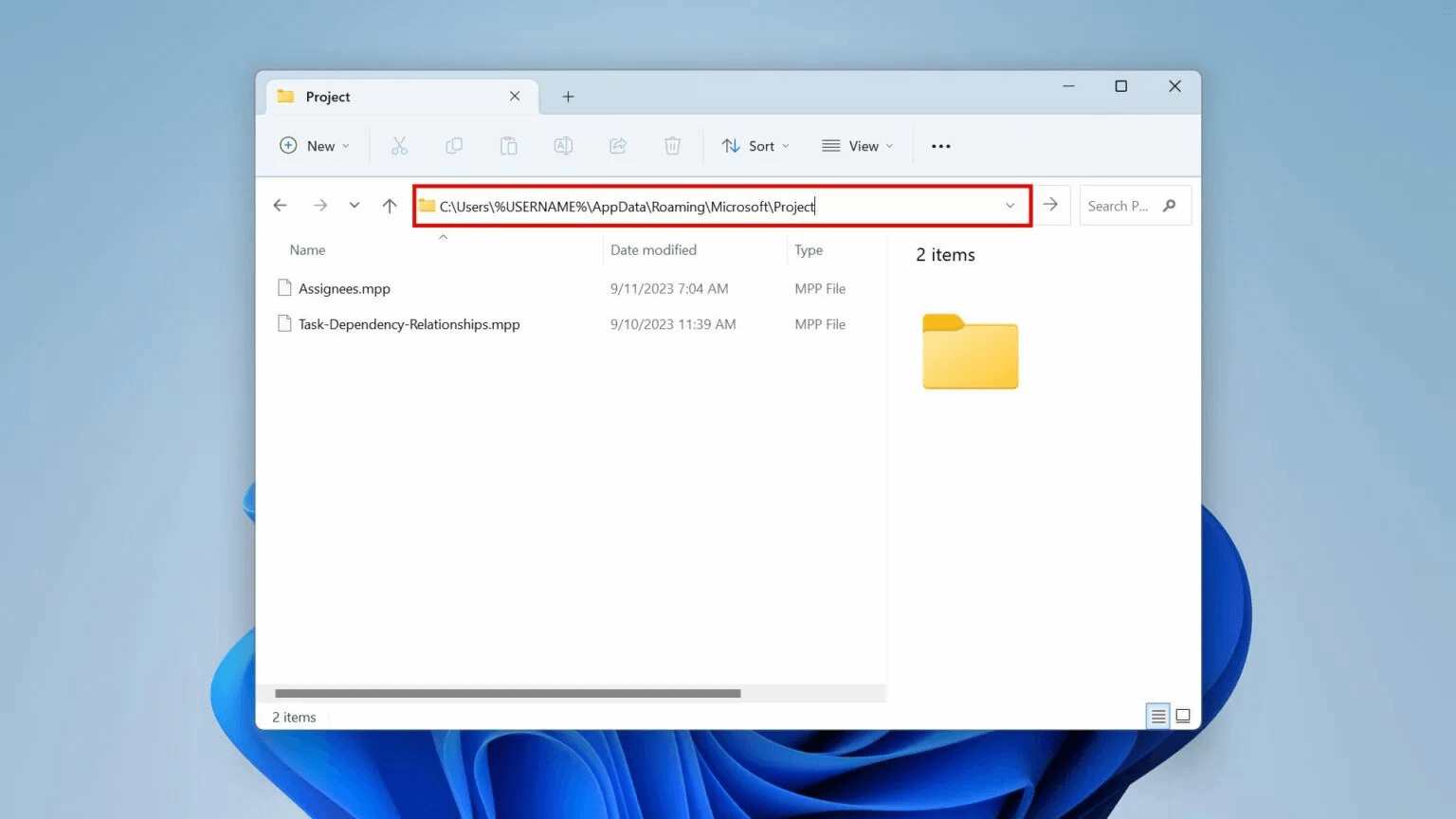 MS project file recovery using MS Autosave