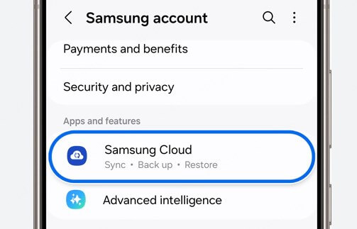 samsung cloud app