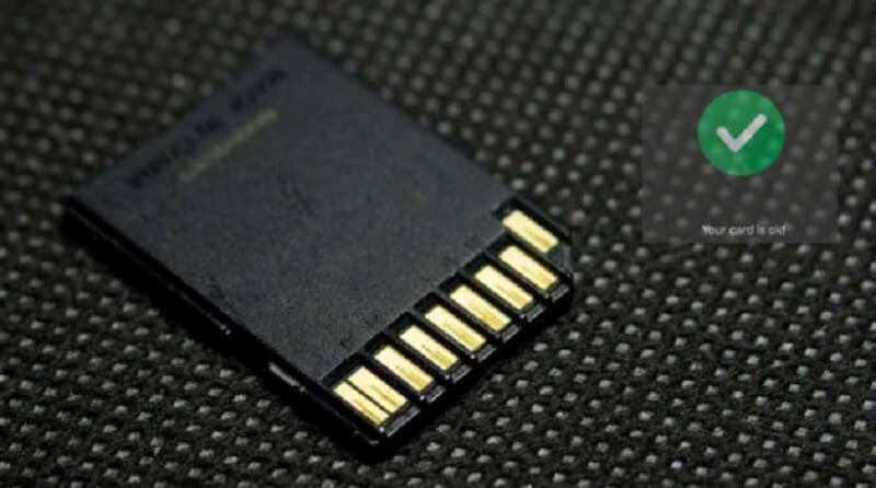 How to check sd card health 