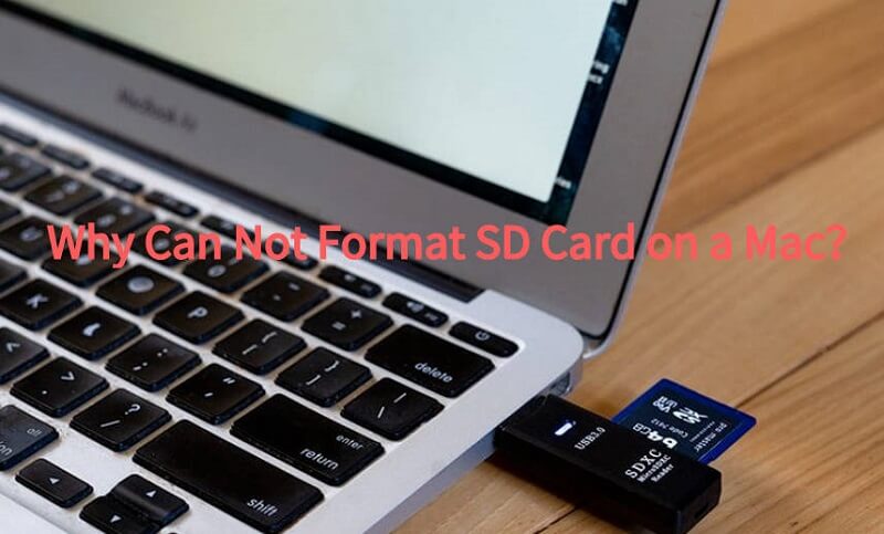 sd card can not format on Mac