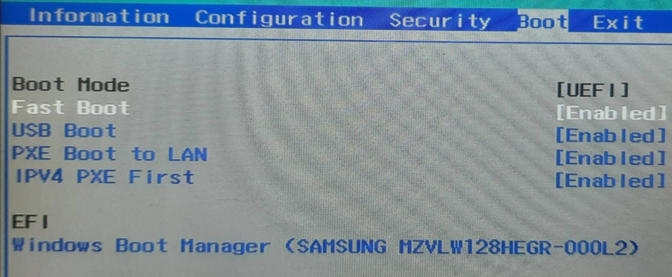 check whether the secure boot is enabled