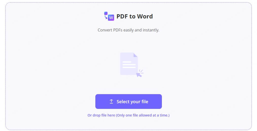 select your pdf file