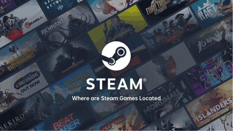 where are steam games located