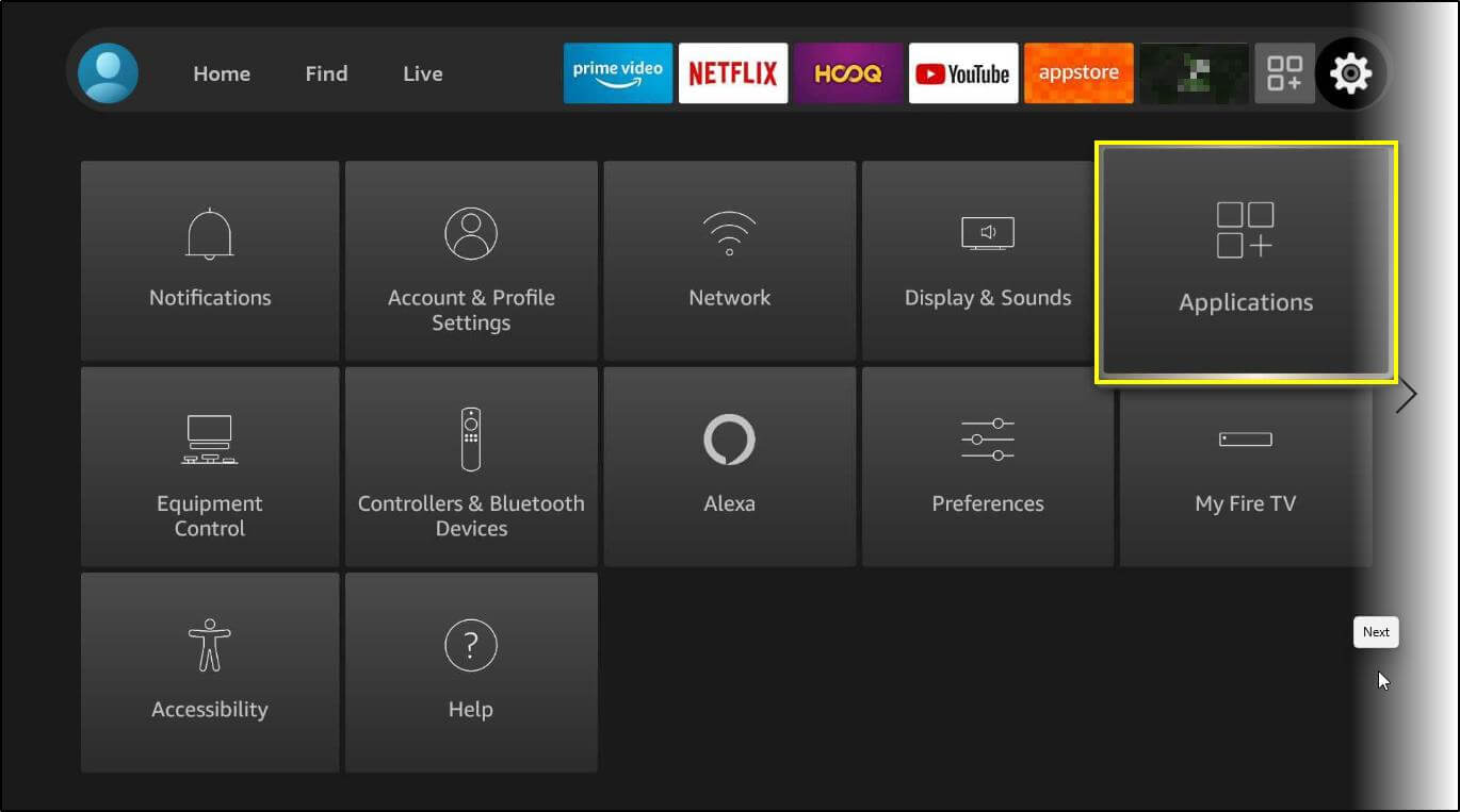 clear cache on fire tv to fix playback error on youtube tv