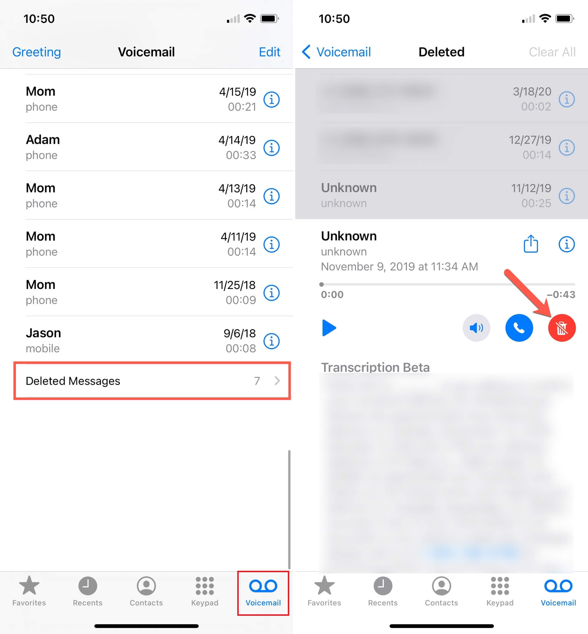 how-to-retrieve-deleted-voicemails-on-iphone-youtube