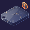 An icon illustrating file corruption during editing
