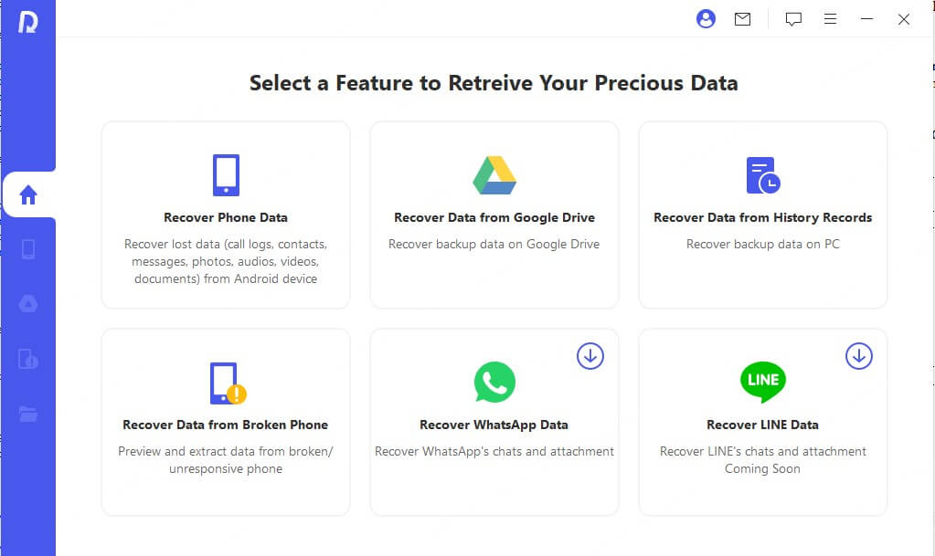  recover lost data from Android phone 