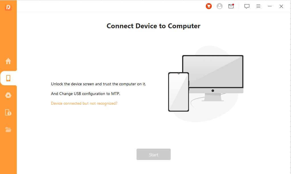 connect device to computer 