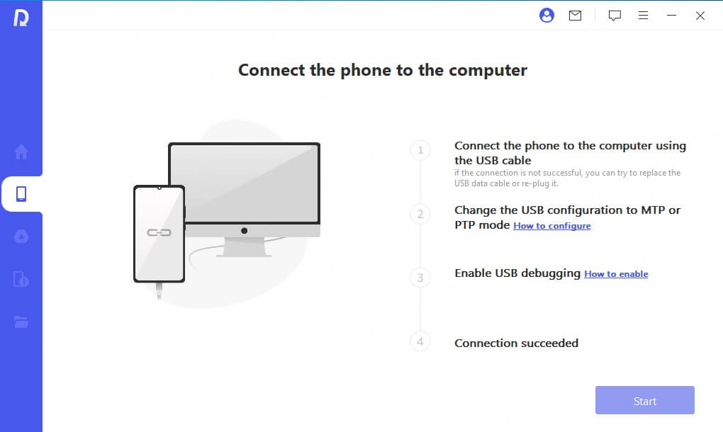   connect device to computer