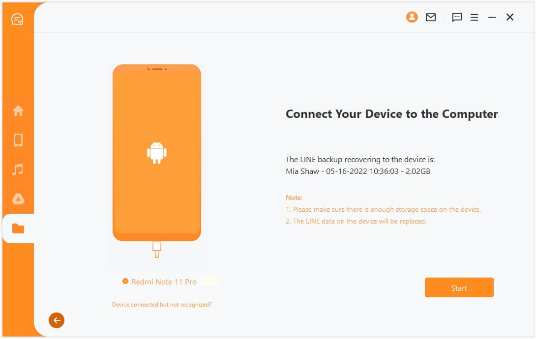 connect device
