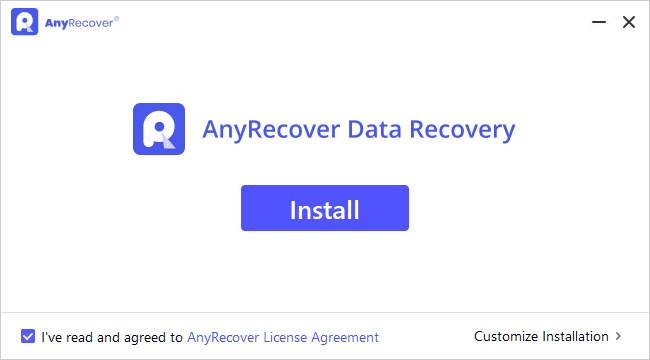 Install AnyRecover