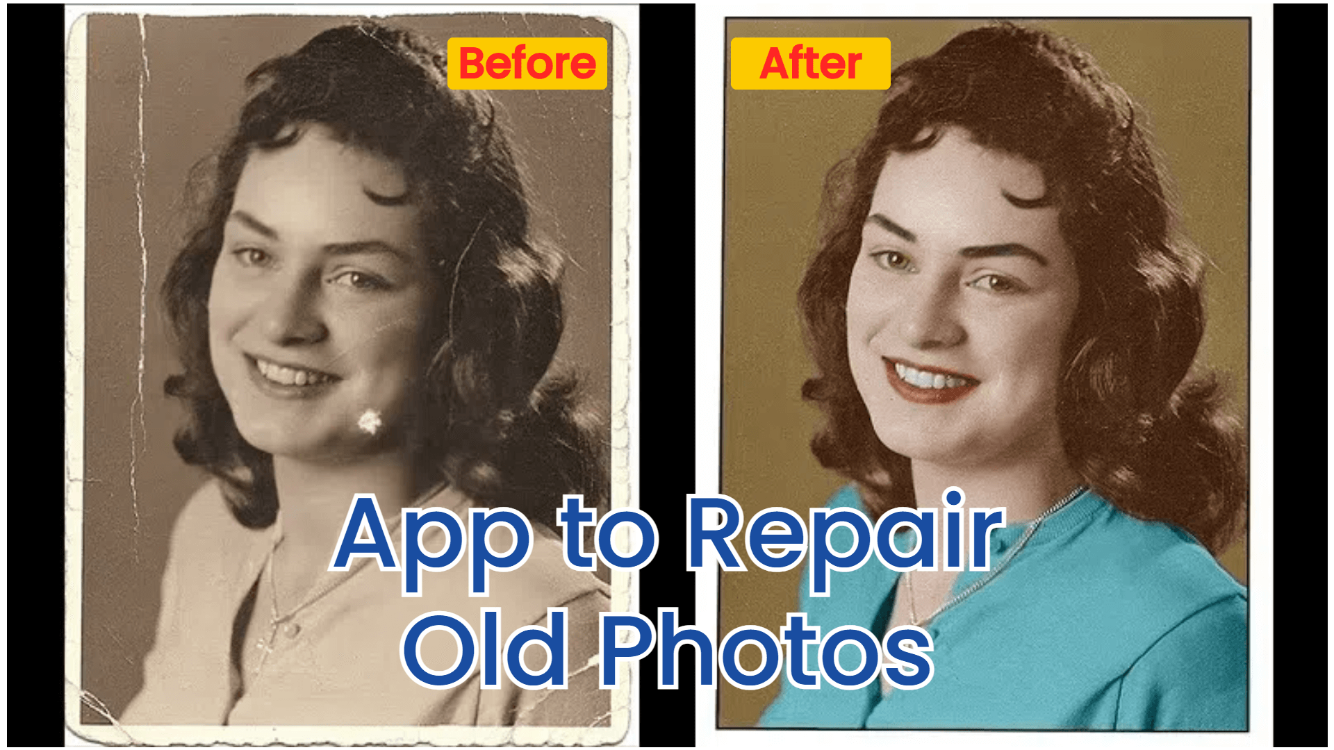 app to repair old photos