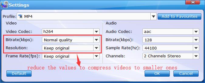 convert mp4 files to lower resolution