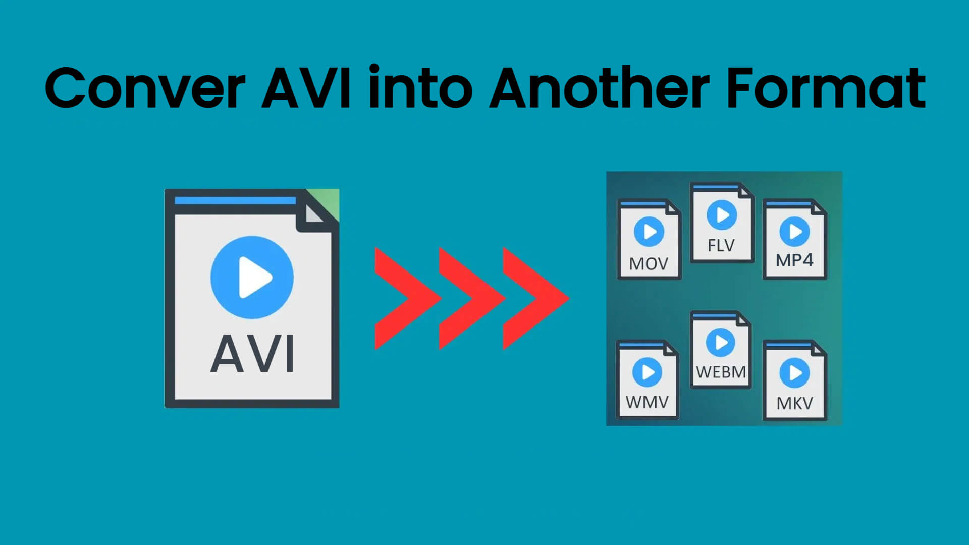 convert avi files to another format